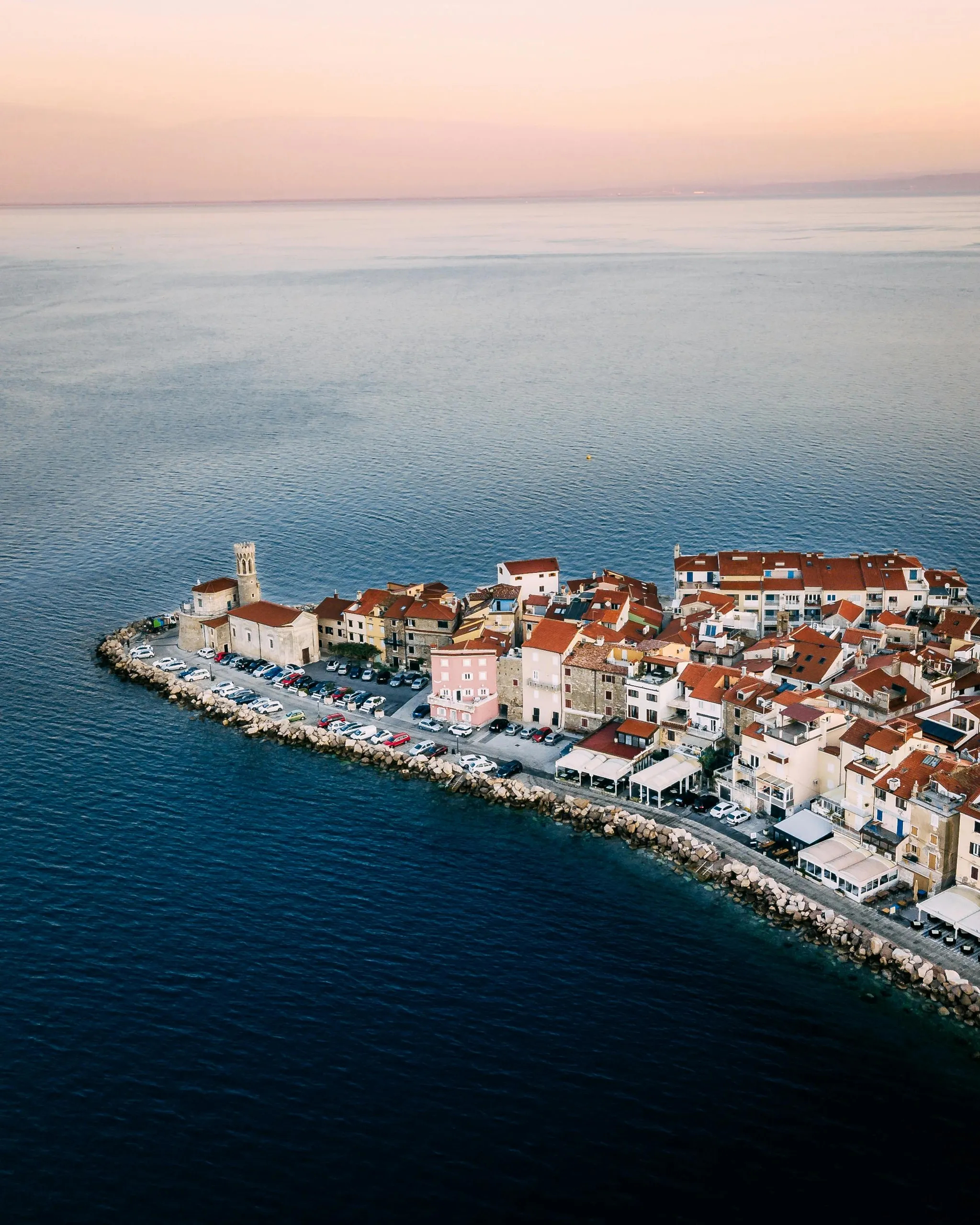 PIRAN - A RESORT CITY ON SLOVENIA’S ADRIATIC COAST KNOWN FOR ITS LONG PIER AND VENETIAN ARCHITECTURE