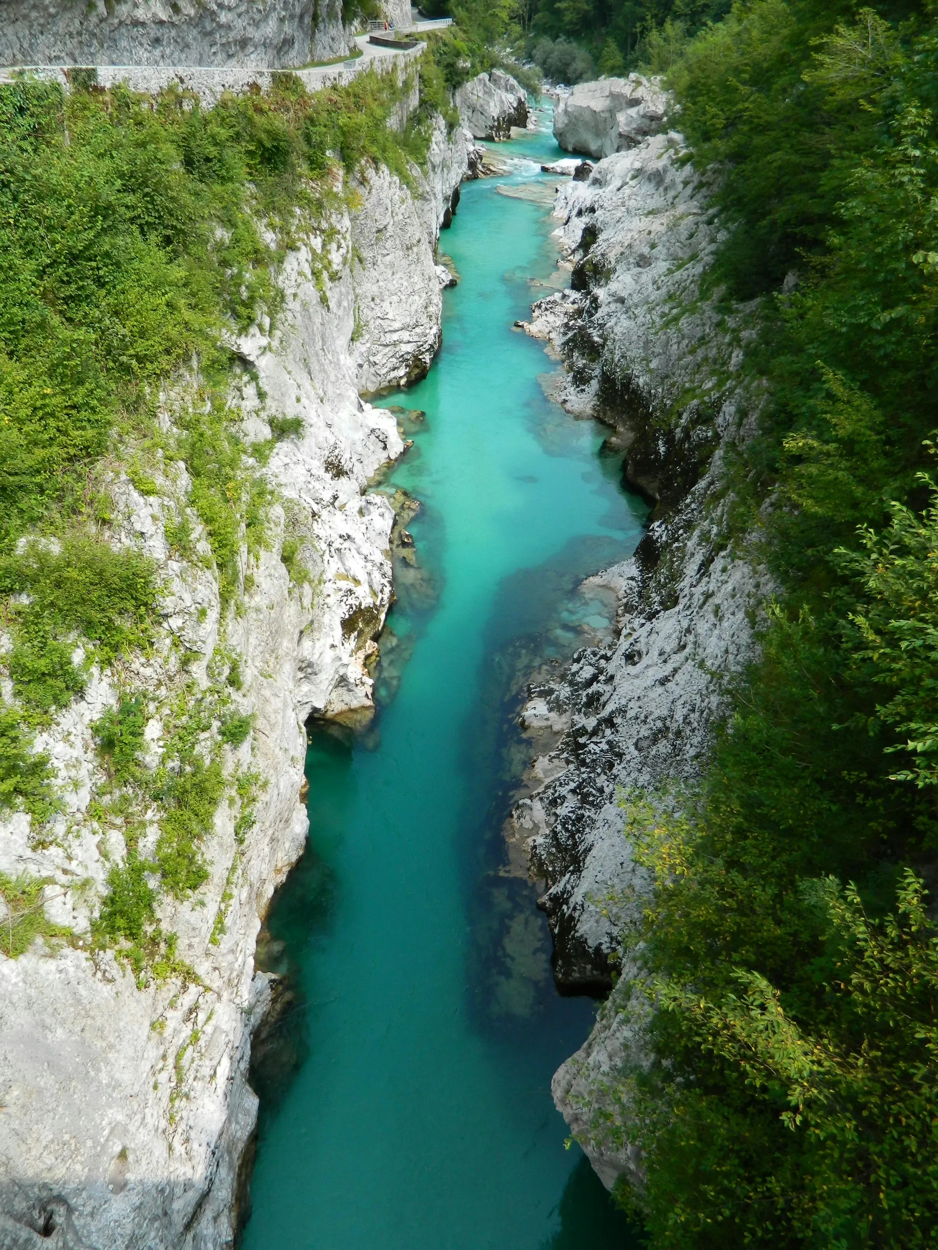 RIVER SOČA OR ISONZO IS A 138 KM LONG RIVER THAT FLOWS THROUGH WESTERN SLOVENIA AND NORTHERN ITALY