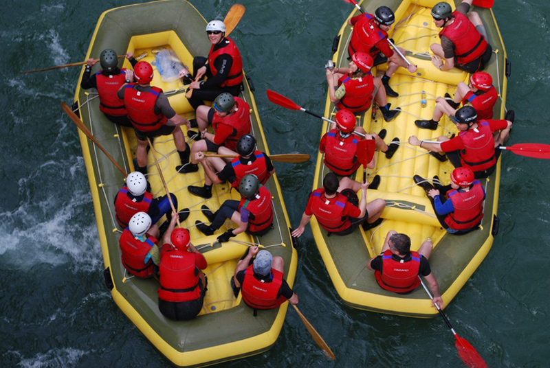 Rustic log cabin at Simo's camp
