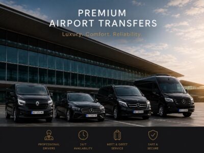 Transfer and daily excursions with a guide or driver