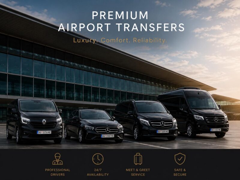 Transfer and daily excursions with a guide or driver